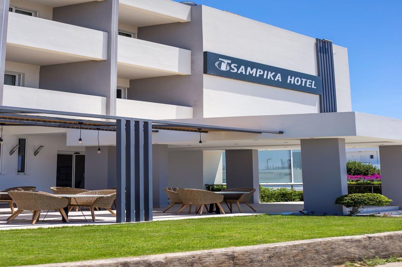 Tsampika Hotel ファリラキ エクステリア 写真