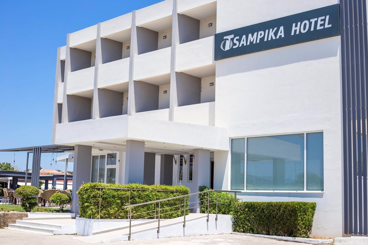 Tsampika Hotel ファリラキ エクステリア 写真